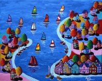 Shoreline Sailing Boats