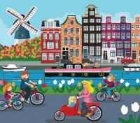 Dutch Springtime by Sophie Rohrbach