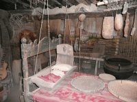 Precaria y rústica habitación del Museo Rocsen