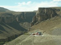Cañadón del Río Pinturas. Patagonia argentina