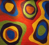 Quilt by Nancy Crow