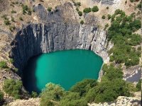 MINA DE DIAMANTES KIMBERLY, ÁFRICA