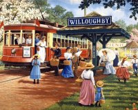 Tram ride by John Sloane
