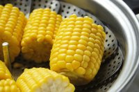 Steamed Corn