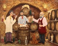 Tasting the Wine by Maria Laura Bratoz
