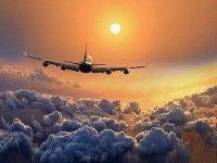aereo che vola