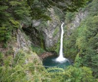 Cascada del Río Bonito. Neuquén. Argentina