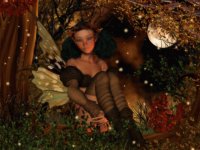 Fadas, duendes e ninfas.