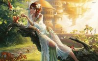 Fadas, duendes e ninfas.
