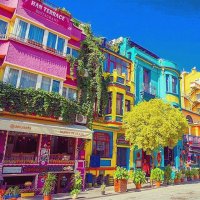 Edificios coloridos