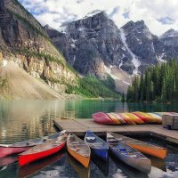 Lago en Canada