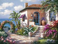 Coastal Cottage view