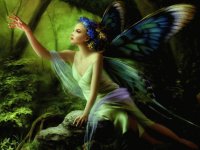 Fadas, duendes e ninfas.