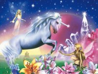 Fadas, duendes e ninfas.