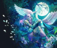Fadas, duendes e ninfas.