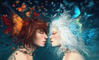 Fadas, duendes e ninfas.