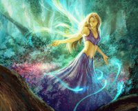 Fadas, duendes e ninfas.