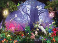 Fadas, duendes e ninfas.