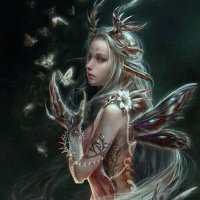 Fadas, duendes e ninfas.