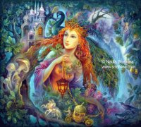 Fadas, duendes e ninfas.