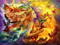 Fadas, duendes e ninfas.