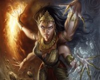Fadas, bruxas e ninfas.