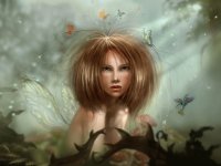 Fadas, bruxas e ninfas.