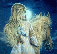 Fadas, bruxas e ninfas.