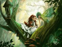 Fadas, bruxas e ninfas.