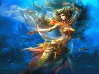 Fadas, bruxas e ninfas.