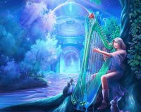 Fadas, duendes e ninfas.