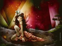 Fadas, duendes e ninfas.