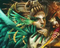 Fadas, bruxas e ninfas.