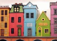 Casas coloridas