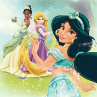 Tiana Rapunzel Jasmine