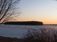 Beaubear 's Island NB at sunset