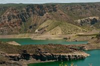 Embalse Valle Grande. Mendoza. Argentina