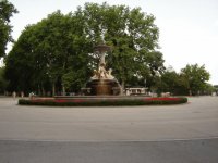Fuente en el Parque del Retiro