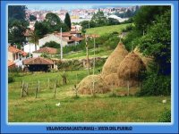 VILLAVICIOSA (ASTURIAS) - VISTA DEL PUEBLO