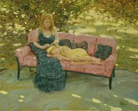 David P. Hettinger Yellow Dress