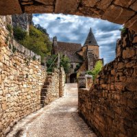 La Roque-Gageac Périgord-Francia