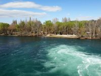 Río Neuquén, en la provincia homónima. Argentina