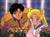 darien y sailor moon