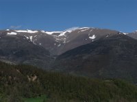 Vista de Los Pirideos desde Planoles, Girona