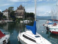 Boating at Yvoire