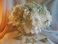 white flowers