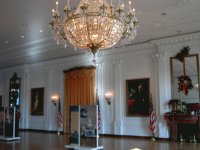 Replica of White House East Room