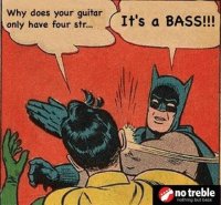 Batman and the Bass Guitar