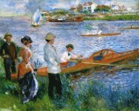 Renoir Oarsmen at chatou 1879