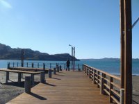 costanera de puerto ibañez patagonia chile